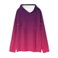 thumbnail image 5 of Wdfiry Women Maternity Nursing Sweatshirt Gradient Color Long Sleeve Pullover Sweatshirt Breastfeeding Hoodie Fall Tops, 5 of 5