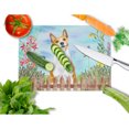 thumbnail image 2 of Basenji Spring Glass Cutting Board Large, 2 of 2