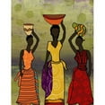 thumbnail image 2 of Green Leaf Art YS461210bC Green Leaf Canvas Art Colorful Dresses 2, 2 of 2