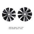 thumbnail image 2 of Air Compressor Fan Blade Direct-Connected Air Pump Motor Cooling Fan 550W 750W, 2 of 5