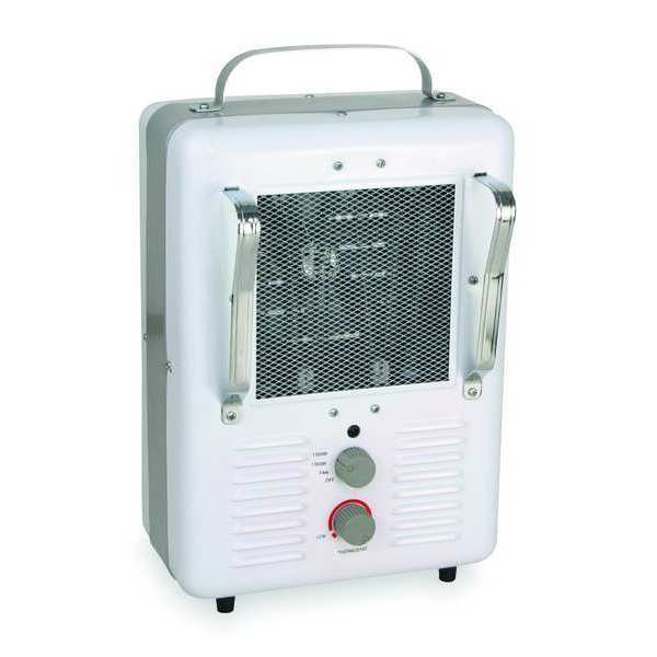 1Pack Dayton 3VU33 Portable Electric Jobsite u0026 Garage Heater, 1500/1300,  120V AC - Walmart.com