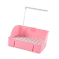 thumbnail image 4 of Caja de baño para pájaros, bañera liviana para ducha de pájaros para cacatúas, periquitos y cotorras Rosa, 4 of 8