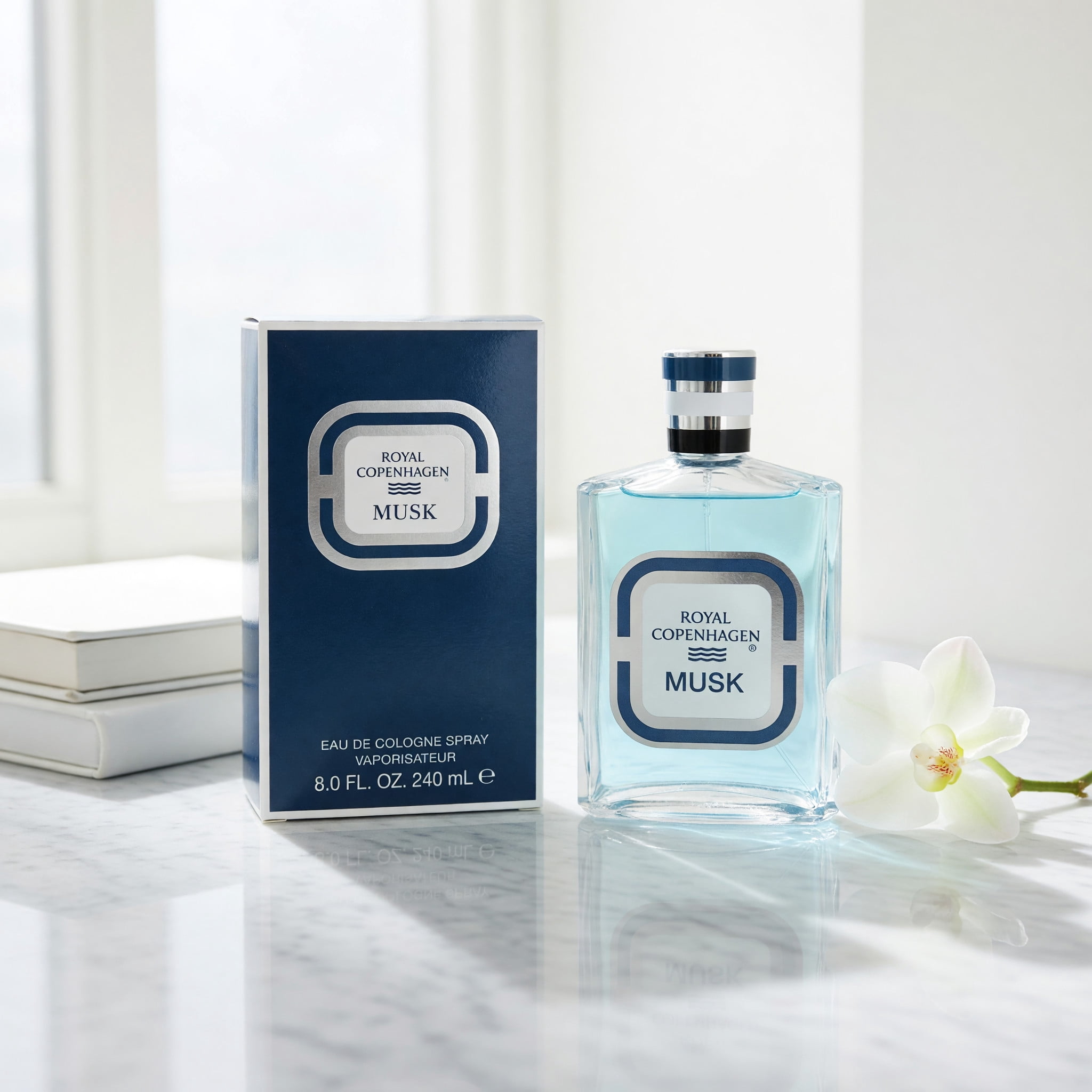 Royal Copenhagen Musk Men 8.0 oz 240 ml EDC Splash - Walmart.com