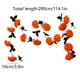 thumbnail image 3 of Decoraciones de Halloween, adornos de Halloween, regalos de Halloween, decoración del Día de Muertos, bola de simulación, crisantemo, flor falsa, palitos de ratán, ratán de plástico., 3 of 8