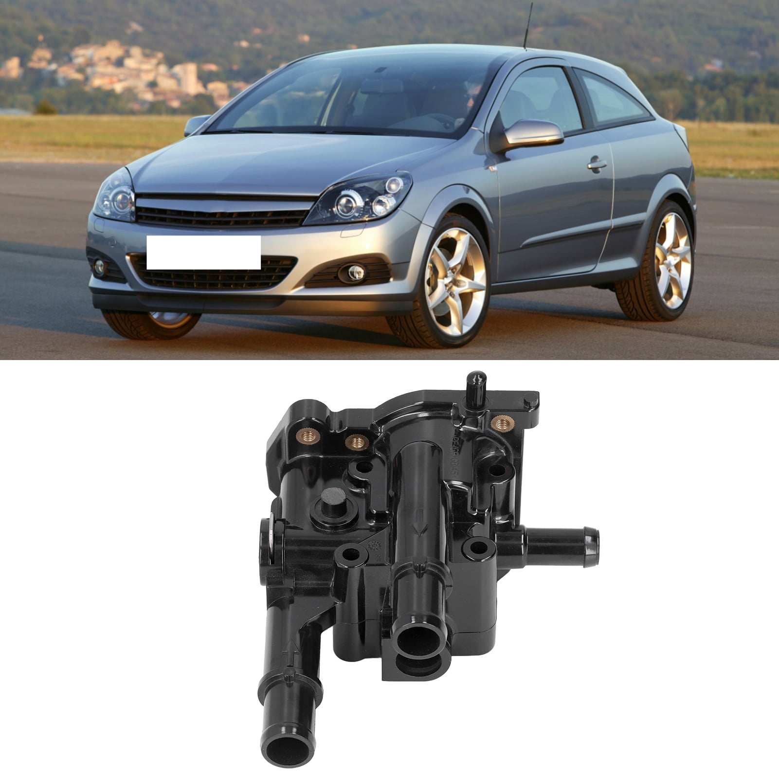Domqga 96817255,Coolant Thermostat Housing,Engine Cooling Thermostat ...