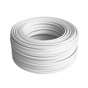 1000ft Cat5e Solid 24AWG Ethernet Network Cable – UTP Unshielded Bulk LAN Copper Clad Aluminum Wire Pull Box for Internet, Router, Switch, PC, White