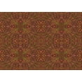 thumbnail image 1 of Ahgly Company Machine Washable Indoor Rectangle Transitional Saffron Red Area Rugs, 5' x 7', 1 of 7