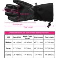 thumbnail image 2 of Guantes de esquí de invierno a prueba de viento resistentes al agua al aire libre cálidos guantes de nieve para hombres y mujeres Adepaton CJWUS-2823, 2 of 7