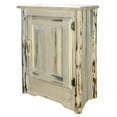 thumbnail image 5 of Montana Woodworks Right Hinged Solid Wood Accent Cabinet in Natural, 5 of 7