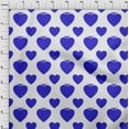 thumbnail image 4 of oneOoneCottonPoplinBlueFabricPokerCardSewingCraftProjectsFabricPrintsByYard42InchWide, 4 of 4