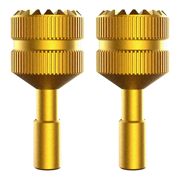 2 piezas de extensión de control remoto Joystick Stick Mini Control Stick Remote Dorado