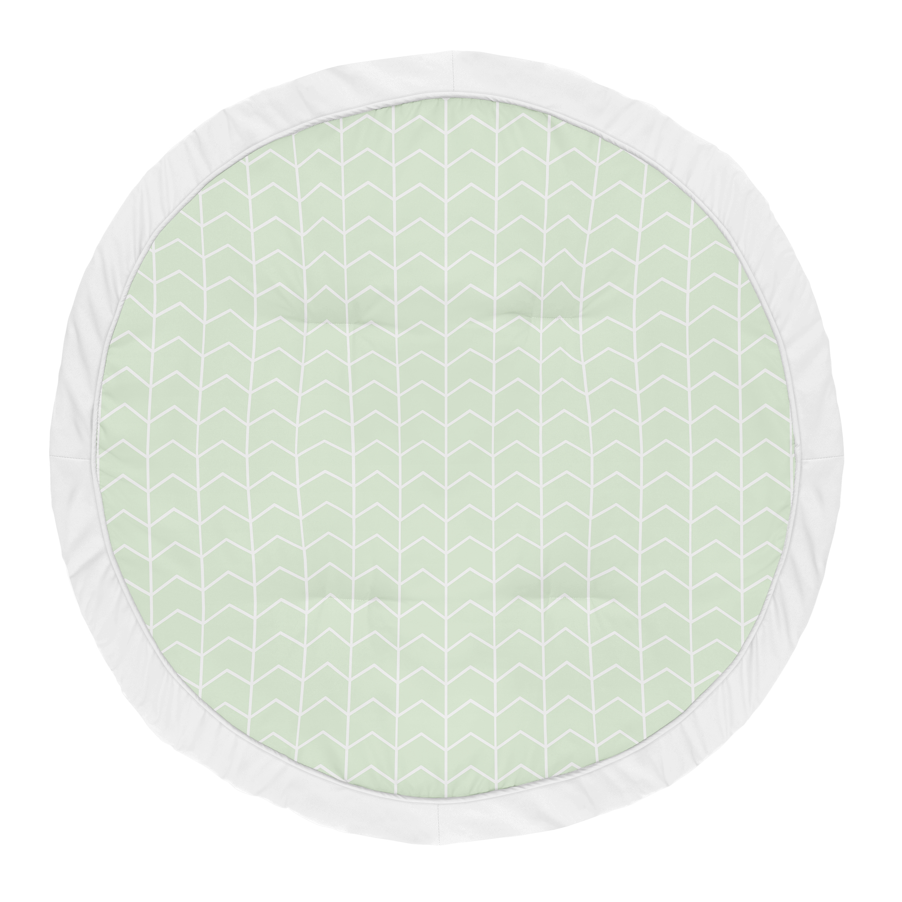 Elephant Mint Arrow Baby Play Mat by Sweet Jojo Designs