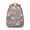 Gray, variant on Tropical Underwater Marine Life Backpack Durable Waterproof Composite Oxford Cloth with Blue Whale, Dolphin, and Shark Print, Adjustable Straps, Breathable Padding for School Use