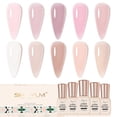 thumbnail image 1 of Esmalte de uñas SHOYUM Nude Pink Gel Set 10 colores 7 ml, 1 of 7