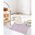 thumbnail image 4 of Purple Striped Kitchen Dish Towels for Drying Dishes Set of 2, Modern Simple Farmhouse Beige Vintage Waffle Weave Microfiber Hand Tea Bathroom Towels Quick Dry & Absorbent Towel 12x12, 4 of 7