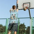 thumbnail image 5 of Honeii A Funny Little Dalmatian Puppy print basktball shirt for men and women, Unisex basketball jersey for Theme party-4X-Large, 5 of 6