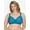 Blue Cosmic Print, variant on The Brigitte Full Coverage - Padded Wireless T-Shirt Bra