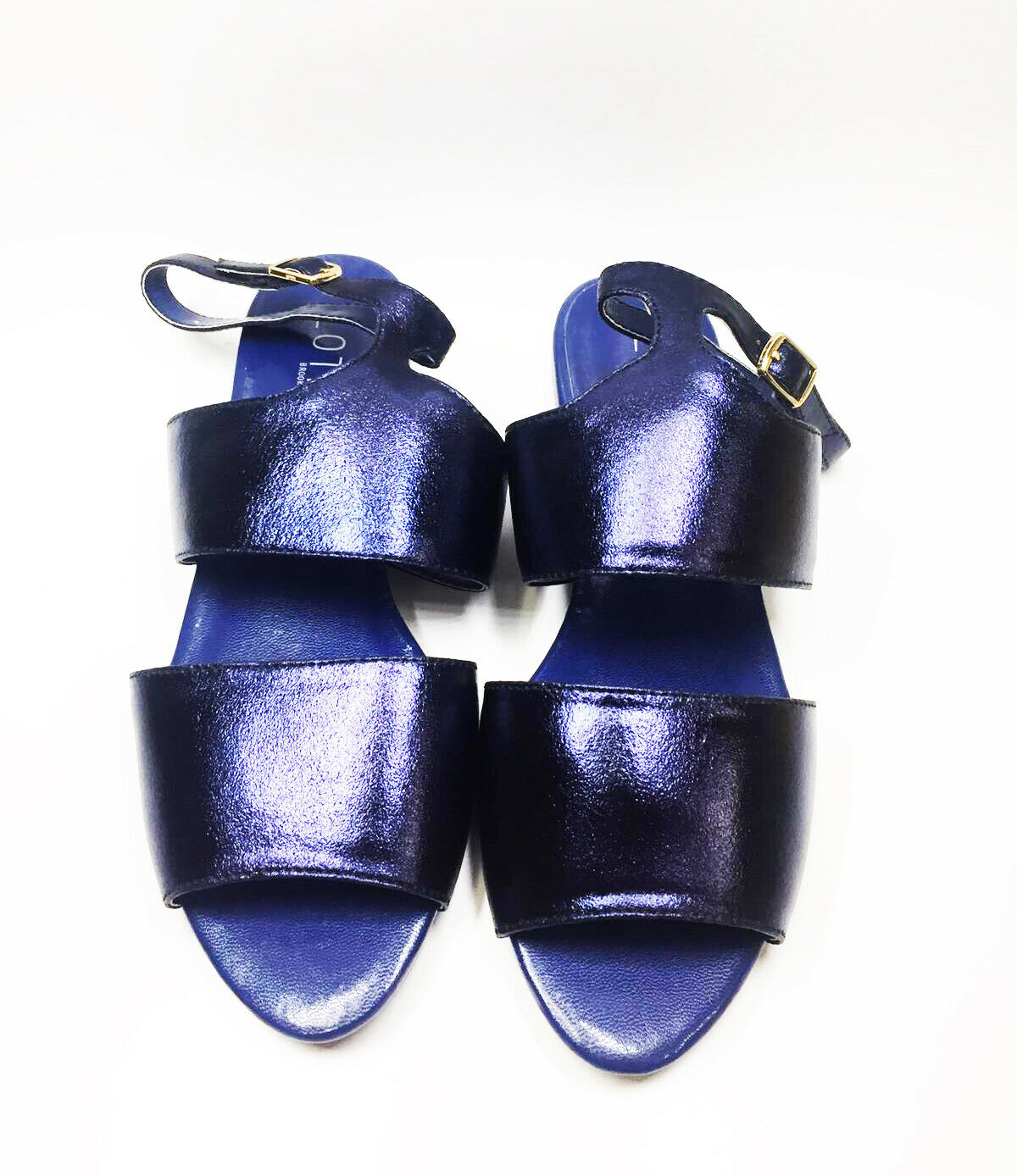 navy blue ankle strap heels