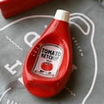 thumbnail image 2 of Tomato Ketchup Shaped Dipping Dish, Unique Ceramic Sauce Bowl for Condiments, Desktop Decor, Party Serving Dish, Home Kitchen Accessory (4.33 Inch), 2 of 5