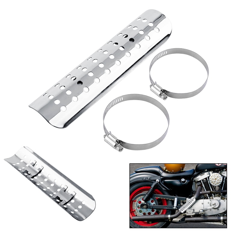 Stainless Steel Exhaust Heat Shield Clamp – Fits Harley Davidson 9955 Models – No-Rust Durability 8 thumbnail image
