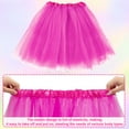 thumbnail image 4 of Loritta 80s Costumes for Women Outfit Accessories Set with Fishnet Gloves Leg Warmers Bags Tutu Skirts for Theme Party, 4 of 8