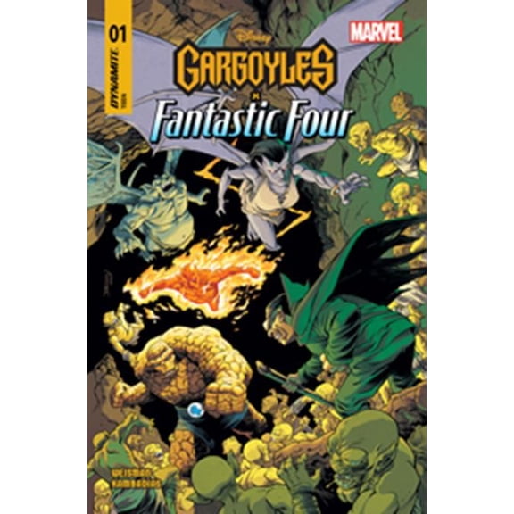 GARGOYLES X FANTASTIC FOUR #1 CVR B DECLAN SHALVEY VARDYNAMITE Entertainment Comic Book 2025