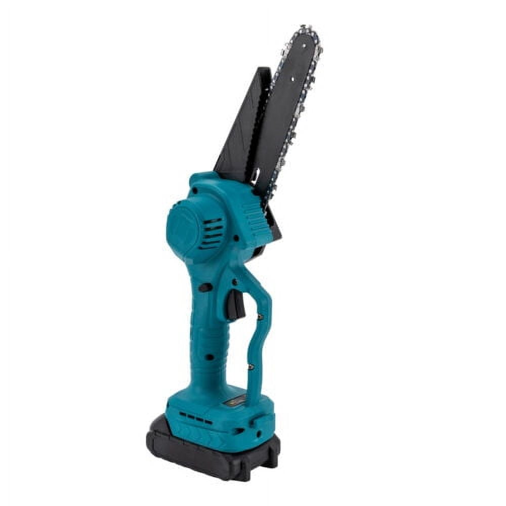 6" Electric Cordless Chain Saw Mini Chainsaw for Tree Branches and Wood Cutting