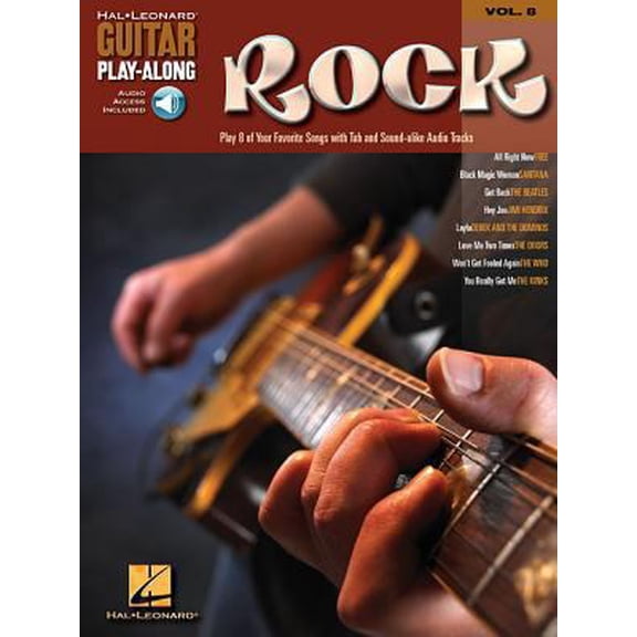 Pre-Owned Rock: Guitar Play-Along Volume 8 (Paperback) 0634056387 9780634056383