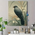 thumbnail image 4 of Black Bird In Rain Canvas Print，Nature Wall Decor for Living Room Bedroom Hallway Entryway, 4 of 8
