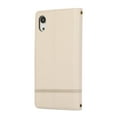 thumbnail image 3 of Allytechgroup Wallet Case for Apple iPhone XR with Crossbody Strap Hand Wrist, Makeup Mirror Cards Slots Cash Pocket RFID Blocking Flip Stand Slim Case Cover for iPhone XR, Beige, 3 of 7