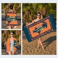 thumbnail image 3 of Harlier Cartoon Beach Towel, Soft Microfiber with A Tropical Design, 30" x 70", Quick Dry, Sand Free, Thin Lightweight Compact for Travel Swimming Bath for Adults (Skateboard Coconut Tree), 3 of 5