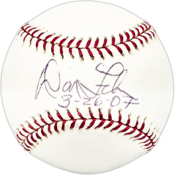 Donald Fehr Autographed Official MLB Baseball MLBPA Executive SKU #225683