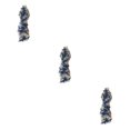 thumbnail image 4 of Guardoinrt Costumes With Unique Lace Applique Patch Beautiful Florals Applique Patch Wavy blue 3Set, 4 of 6