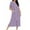 Purple#2, variant on Tnhcen Women's 2025 Polka-Dot Print Zip-Up Long Robe Full-Length Pajama Dress Cozy Milk Silk Double-Sided Fleece with Pockets S-2XL Soft Sleepwear Home Wear