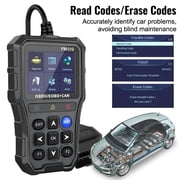 Code Reader YM519 MS309 OBD2 Code Reader Fault Code Scanner Multi-language Car Diagnostic Tools Engine System Battery Tester