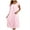 Pink, variant on Cotton Nightgowns For Women Sleep Dress Summer Sleeveless Round Neck Long-Length Cotton Soft Breathable Comfy Home Wear Lightweight Sleepwear Nightdress