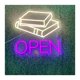 thumbnail image 1 of Librería Letrero De Neón Luz Abierta Negocio Regulable Para Librerías, Bibliotecas, Centros Educativos 39x38cm/15,35x14,96 Pulgadas, 1 of 7