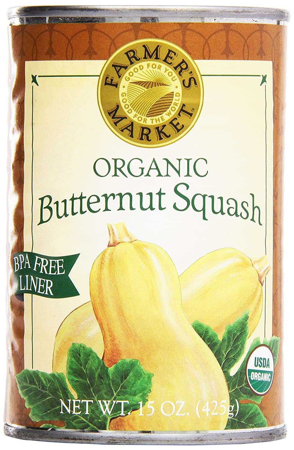 Farmer's Market Foods, Organic Canned Butternut Squash 15 oz 3 Count