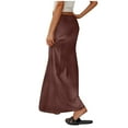 thumbnail image 6 of Elvqul Brown Skirts for Women, 6 of 7