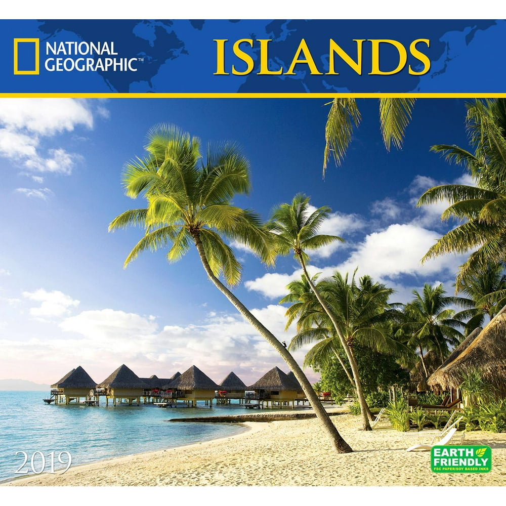 National Geographic Islands 2019 Calendar (Other)
