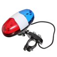 thumbnail image 4 of Bicycle 6 Flashing Led 4 Sounds Police Siren Trumpet Horn Bell Bike Rear Light, 4 of 4