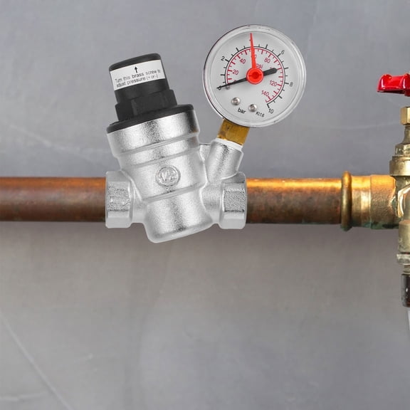 WEUVEB RV Water Pressure Reducer Regulator PP 1 Piece for Camping Trailer Motorhome