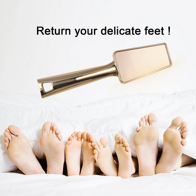 Dvkptbk Foots File Double Sided Foot File Pedicure File, Removal of Damaged and Hard, Glass Foot File Pedicure File, Travel Use, Portable Handheld Foot Scraper Storage & Organization