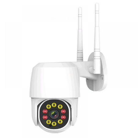 Security Camera Outdoor  1080P 360° Surveillance Waterproof WiFi Camera  Night Vision  2-Way Audio  SD Card Storage& Cloud Storage
