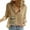 Brown, variant on yunLCZ Women's Button Down Shirt Fashion Women's Loose Button Solid Lapel Long Sleeves T Shirt Blouse Tops