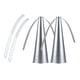 thumbnail image 1 of Fiudx Juego de Ventilador Repelente de Moscas, Protección Ligera para Exteriores, Mantiene Los Insectos Alejados de Los Alimentos, Perfecto para Picnics, Barbacoas y Comidas Al Aire Libre, Paquete de, 1 of 2