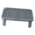thumbnail image 2 of Flynix Cat Step Kitten Litters Box Footboard Professional Supplies Litter Trapper Cat Gray, 2 of 10