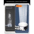 thumbnail image 4 of Ducha universal con interruptor de pausa, ducha universal de alta presión que ahorra agua con función de refuerzo, conveniente para duchas de lluvia, 3 tipos de chorros, 4 of 4