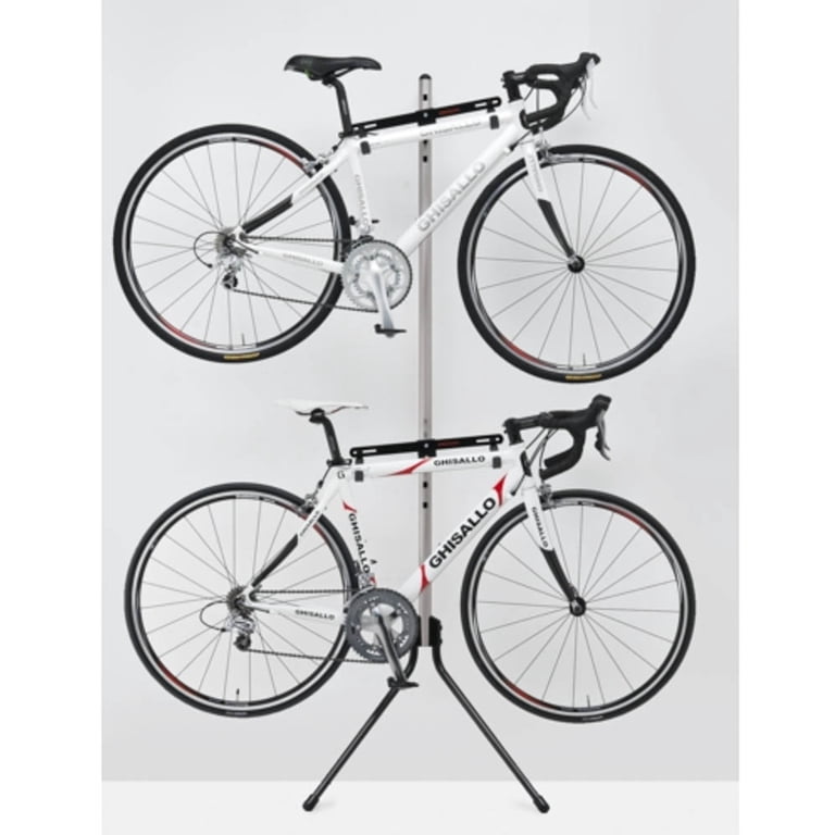 アクセサリー MINOURA Gravity Wall bicycle stand Minoura Gravity Stand-2 Leaning 2-Bike Stand Off-White - Walmart.com