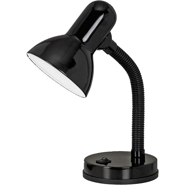 TD® Support lampe en pvc chevet bureau intérieur lecture douille ampoule à  pince interrupteur E27 décoration flexible maison lumière